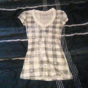 Womens short sleeve v neck